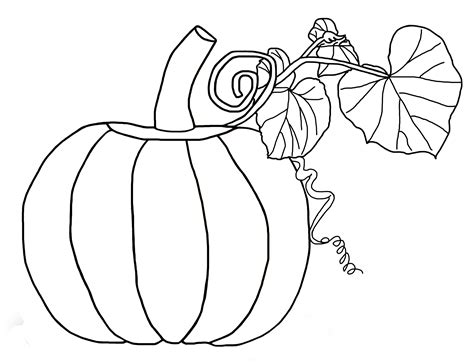 Printable Pumpkin Colouring Pages